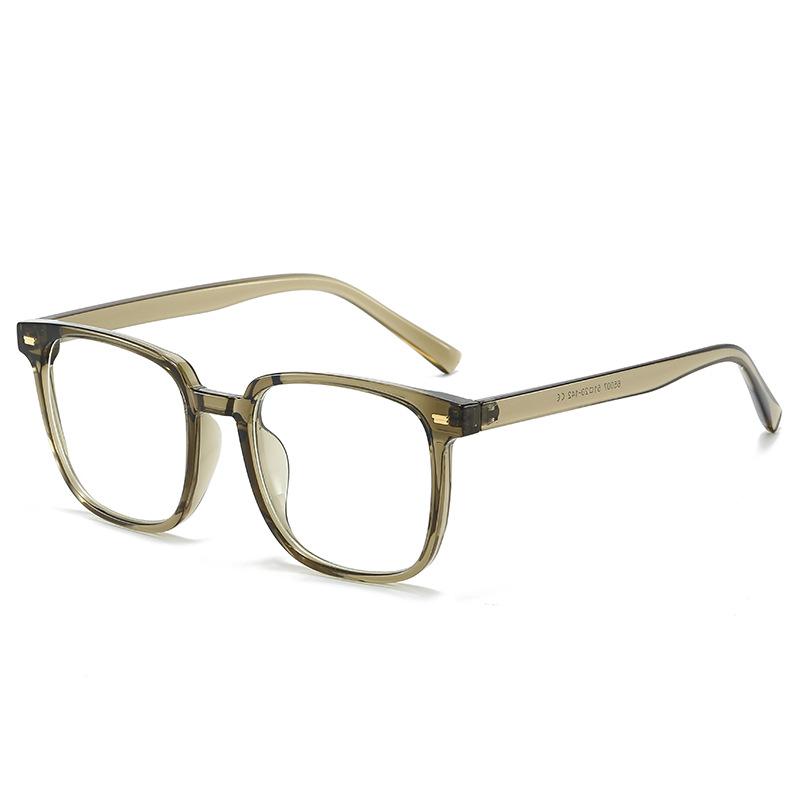 No Makeup Pc Glasses Frame For Women, Ultra-Light Myopia Glasses Frame For Men, Can Be Equipped With Degree Anti-Blue Light Glasses,