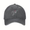 Dog Paw Hand Heart Line Art Baseball Cap Washed Cotton Adjustable Dad Hat Casual Unisex Outdoor Cap