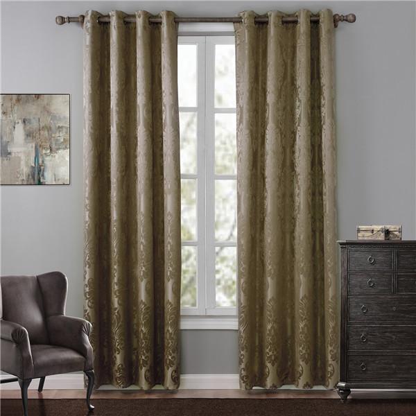 Modern Simple Curtain Luxury Blackout Window Curtains for Living Dining Room Bedroom Window Treatment Home Decor 1 Piece