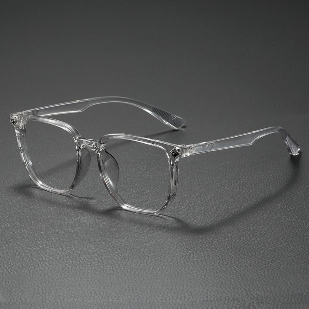 New Temperament Anti Blue Light Glasses Large Frame Flat Light Eye Protection Glasses Neutral Decorative Glasses