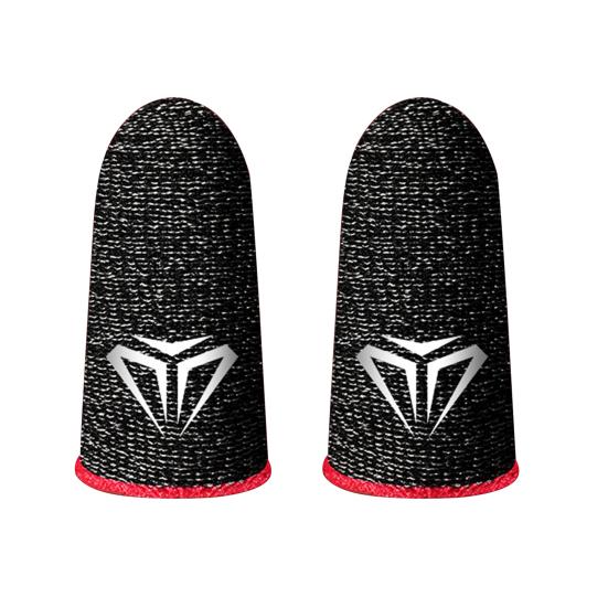 1 пара S02 Напальчники Чувствительные Дышащие Потостойкие Перчатки-напальчники с сенсорным экраном для игры PUBG Mobile