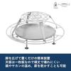 Takibism Ishinomaki for JIKABI Fire Pit Trivet, TAKIBISM GOTOKU ISHINOMAKI for JIKABI, Foldable and Compact, Made in Japan, Ideal for Camping, BBQs, a