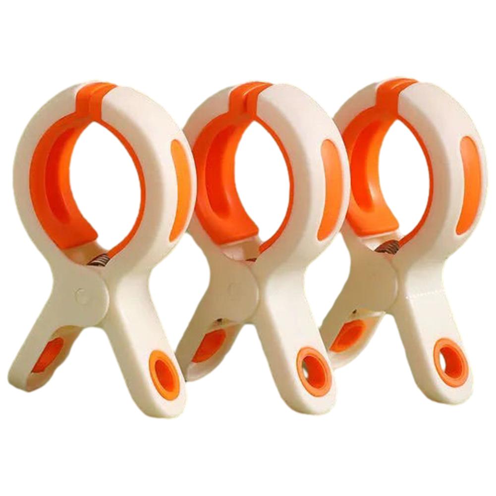 3/6 шт. Большие зажимы для полотенец Ветрозащитные Фиксированные Прищепки для сушки одежды Многоразовые Нескользящие Многофункциональные для пляжных стульев