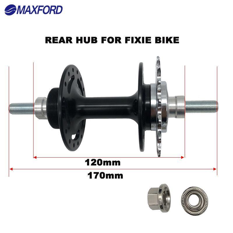 MAXFORD Втулка для велосипеда Fixie Велосипед Герметичный подшипник Алюминиевая втулка 32H 36H Втулка Фривил Фикс Велосипед Трековый велосипед Велосипедные запчасти