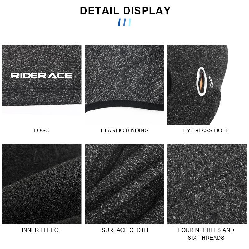 Winter Cycling Cap Bike Full Face Cover Headwear Warm Windproof Balaclava Helmet Liner Hat Climbing Fishing Running Neck Scarf