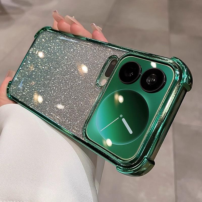Применимо к чехлу для мобильного телефона Xiaomi 17Ultra, гальванизированный мягкий чехол из ТПУ, Redmi NOTE13, блестящий, с защитой четырех углов от падения