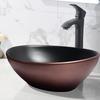 Limited Stylish Small Freestanding Hand Wash Ceramic Hand Wash Hand Wash Bowl Black [JOMOWN Sale] Washbowl, Washbowl, 410340145mm, Washbasin, Type,