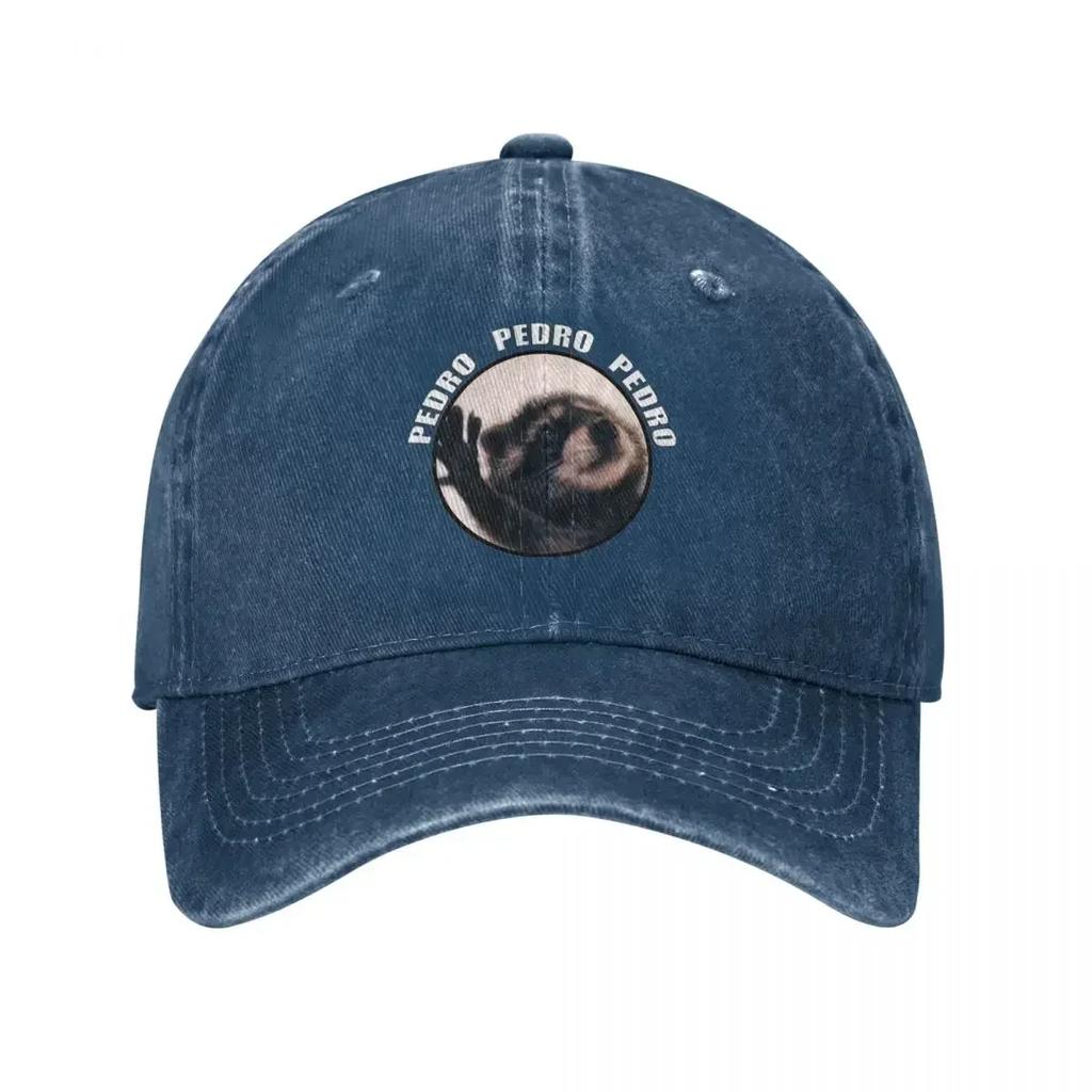Pedro Raccoon Viral Memes Baseball Cap For Unisex Teens Cute Animal Fashion Hip Hop Dad Hats y2k Sun protection Baseball Caps