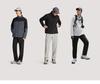 Explore the casual and fashionable soft shell jacket for men in autumn and winter, windproof and splash proof, warm and plush stand up collar jacket