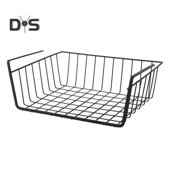 Подвесная корзина, прочная, выдерживает большую нагрузку, простая установка, органайзер для полок под шкафом, выдвижная корзина для хранения