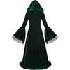 Medieval Floor Length Dress for Women Cosplay Costumes Carnival Middle Ages Stage Performance Gothic Court Victoria Dresses