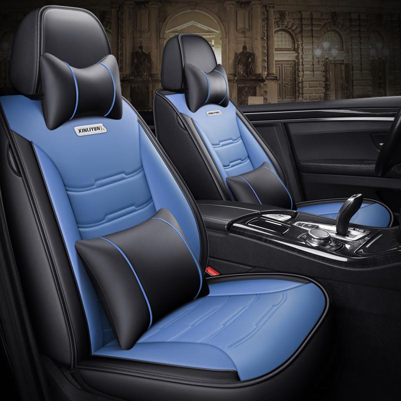 Универсальный чехол для 5-местного автомобильного сиденья для BMW 7 серии E38 E65 F01 F02 F03 F04 G11G12 Автомобильные аксессуары Детали интерьера