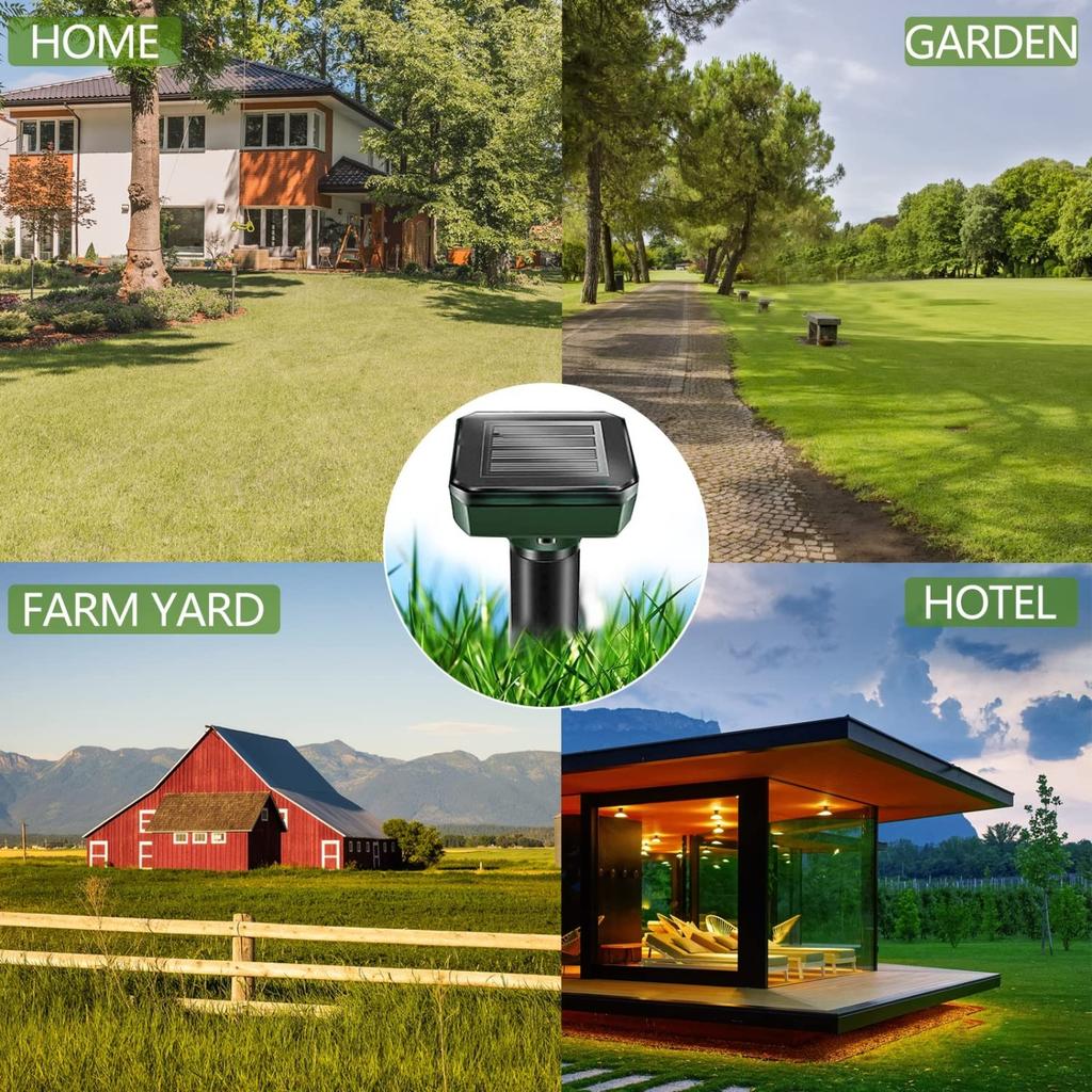 Светодиодная солнечная крыса Квадратная ферма для земляных крыс Солнечная змея