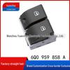 Suitable for 2003-2012 Volkswagen Polo Power Window Switch (6Q0 959 858 A), Rear Row Window Control.