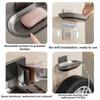 2Pcs Punch-Free Wall-mounted Soap Dish Aluminum Soap Storage Tray Soap Dish Holder  Kitchen