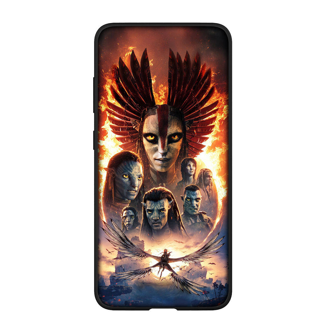 Phone Case for Samsung Galaxy S25 S23 S22 S24 Ultra FE S9 A05 A06 A15 A16 A36 A37 A35 A54 A55 A56 A57 A25 A26 A53 Anime Avatars 3 Fire and Ash 2 Cover