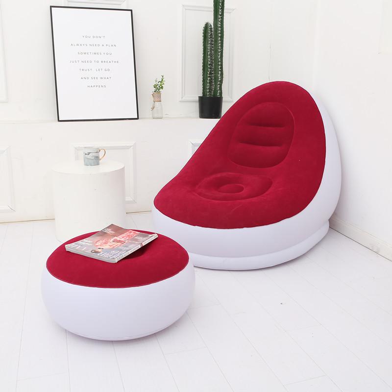 Lazy BeanBag Sofas Cover Chair No Filler Lounger Seat Bean Bag Pouf Puff Couch Tatami Living Room High Quality Inflatable Bed