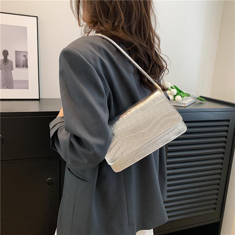 Chic Street Style Pu Leather Square Crossbody Bag For Women 2023 Summer Fashion