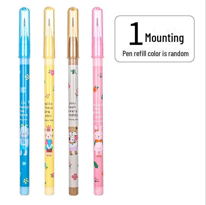 Милый мультяшный механический карандаш HB для детей со сменным стержнем