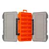 Clear Double Sided Tackle Storage Box With Secure Lock Lightweight Waterproof Design For Fishing Tools And Small Parts
