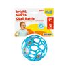 Bright Starts Oball Rattle Baby Toy Blue 12281 Soft Ball Stroller Teether Newborn Gift