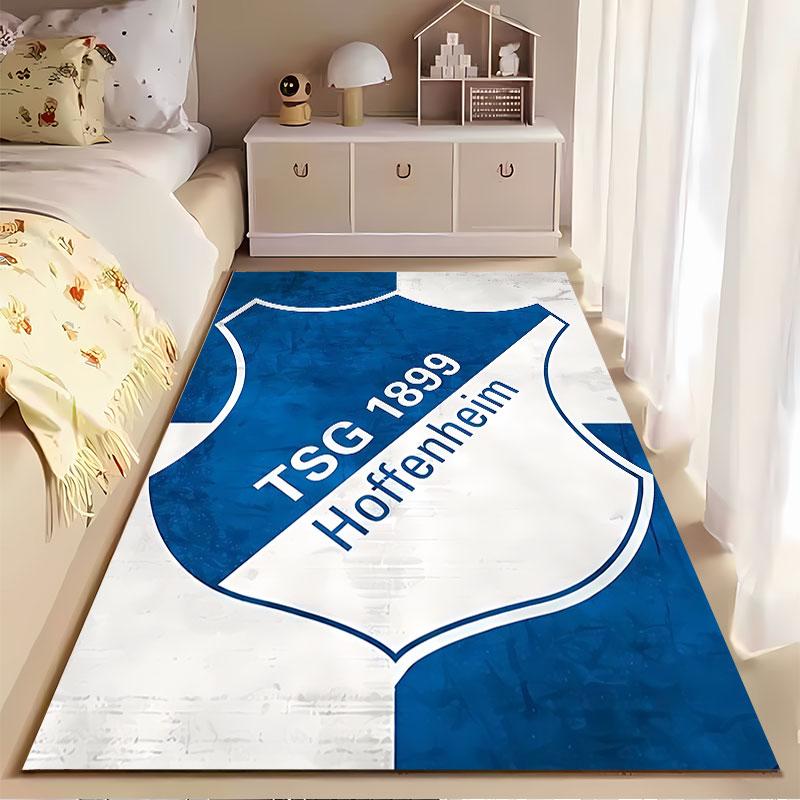 TSG 1899 Hoffenheim Carpet Design suitable as a non-slip mat for the living room or bedroom sofa