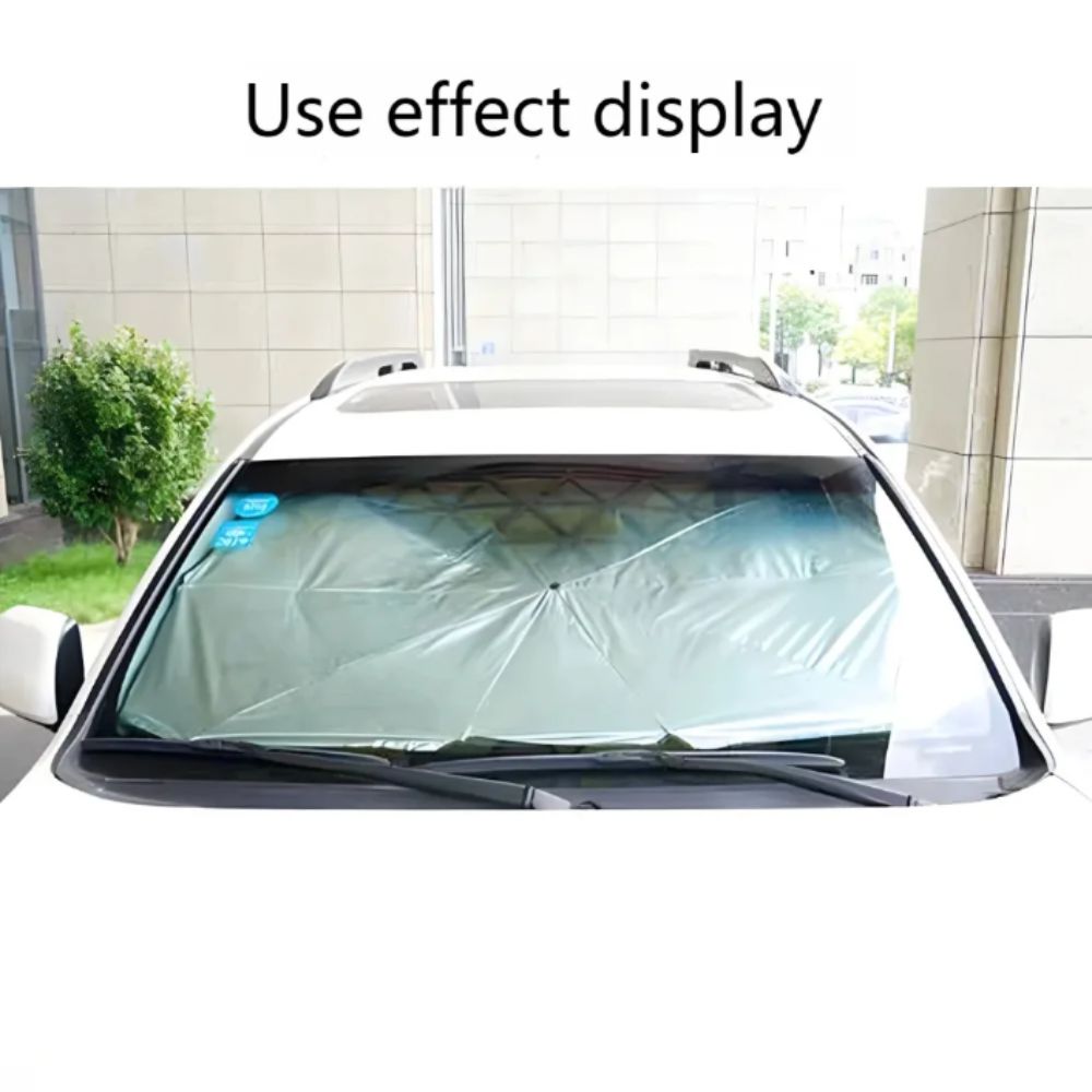 Retractable Car Parasol Thermal Insulation Car Sun Shade Car Umbrella Sunlight Exposure