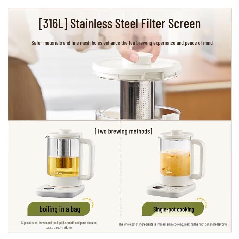 Midea 1.5L Smart Wellness Kettle