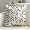 Hot Stamping Texture Cushion Cover Soft  EasyWash Pillow Case  Versatile for Couch Bed Travel and Office