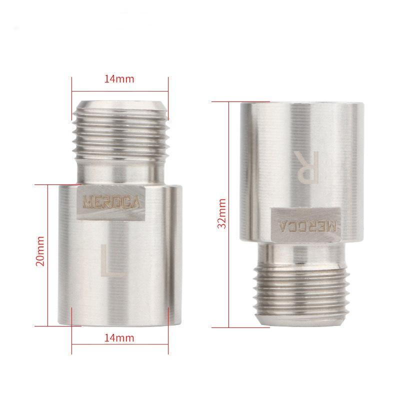 Premium Cr-Mo Steel High Strength Universal Mtb Road Bike Bicycle Pedal Extension Shaft