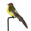 Outdoor Decor Simulation Feather Bird Garden Forest Flower Decoration Bird Foam Feather Products FakeBird Garden Decoration