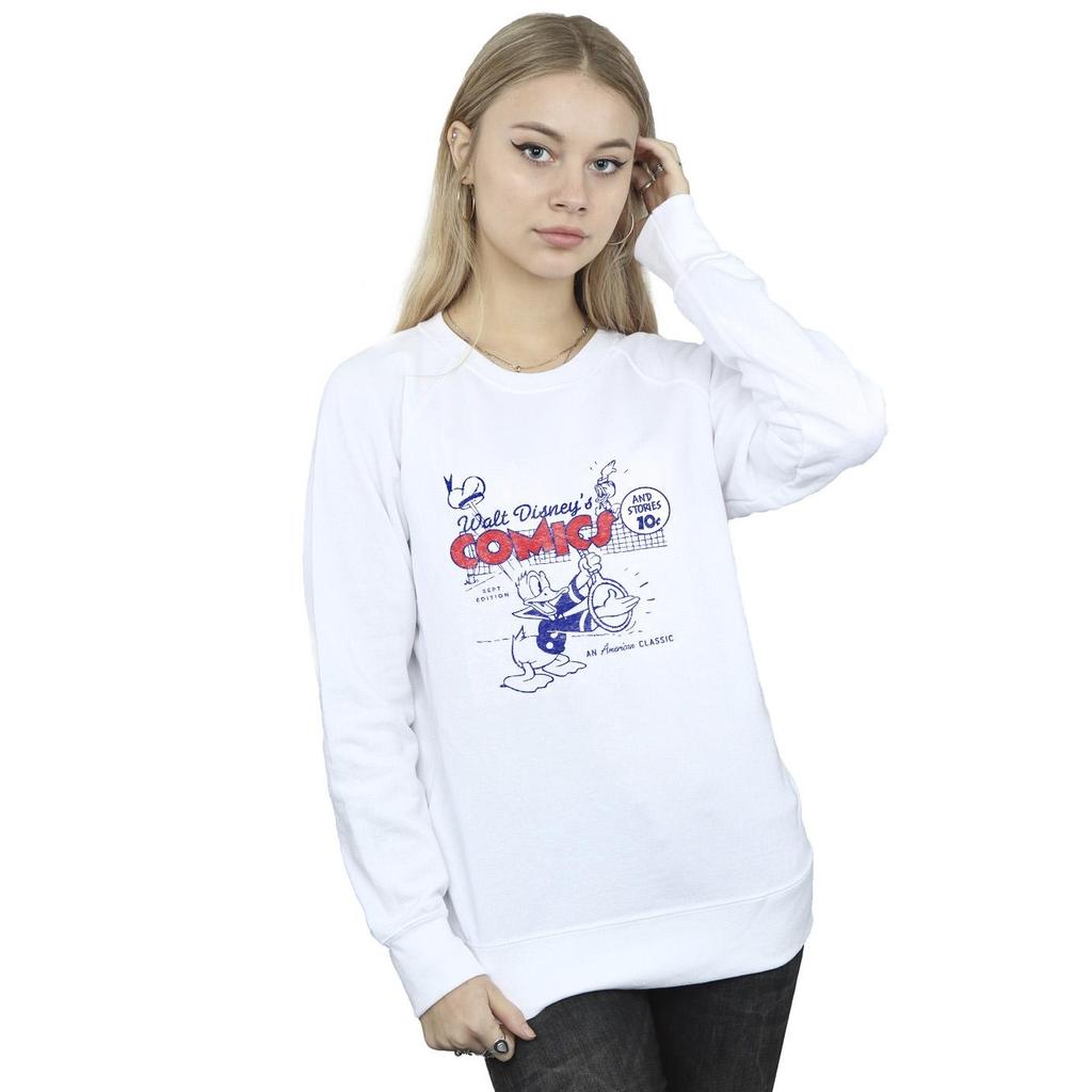 Disney Womens/Ladies Donald Duck Comics Sweatshirt