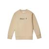 Palace SS22 Сплошной цветной свитшот с круглым вырезом и принтом логотипа, топы унисекс, пшеница 21663140-100