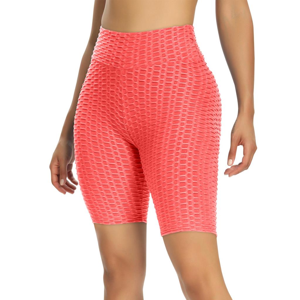 Women's Sexy Capris, Yoga, Fitness, Peaches,buttocks, Bubble Sports Leggings, No Pockets