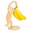 Wooden Material Wooden Banana Hanger Monkey Shape Banana Holder  Household Organizer