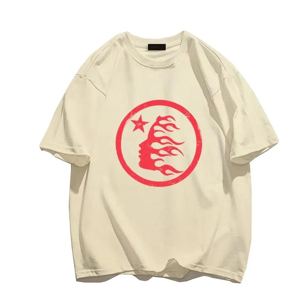 Футболка Hellster Rapper Wash Grey Heavy Craft Unisex с коротким рукавом, мужская и женская, топ, уличная мода, ретро-футболка Hell