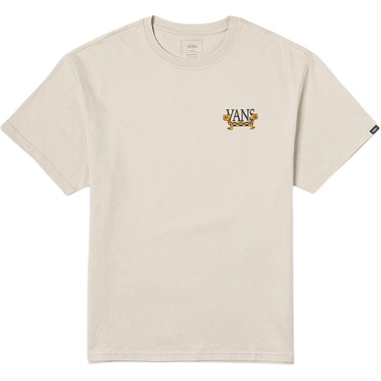 Vans T Shirts Unisex Oat Crew Neck Moderate Straight Fit VN000NJG2N1
