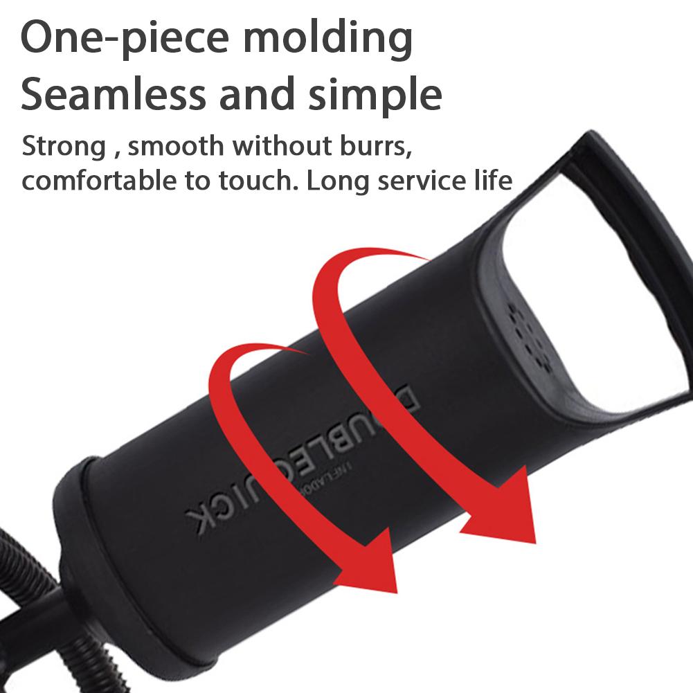 Portable 12-Inch Inflator Pump for Beach Toys Outdoor Swimming Ring Hand Push Inflator Pump Portable for Inflating Airbeds