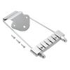 PATIKIL 6-String Guitar Trapeze Tailpiece Bridge, Replacement for Jazz Acoustic Guitar and Bass, Silver