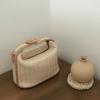 Straw Woven Bags for Women New Fashion Handbags for Casual Vacations One-shoulder Slanted Beach Bag