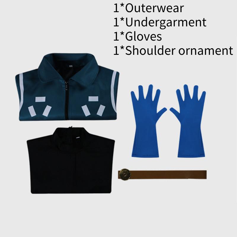 Костюм для косплея Пиратского Короля из One Piece, куртка Луффи, аниме-наряд, одежда для ролевых игр