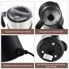 5 In 1 Electric Milk Frother - 24oz/700ml Hot and Cold Foam Maker and Milk Warmer for Latte /