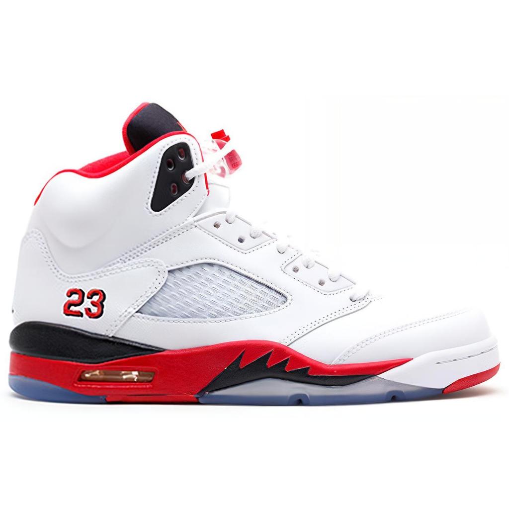 Jordan 5 Ретро Огненно-красный Черный Язык 2013 136027-120