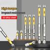 5/6pcs High Torque Impact Batch Head Non-Slip Ph2 Screwdriver Bits Set Eectric Hand Drill Screw
