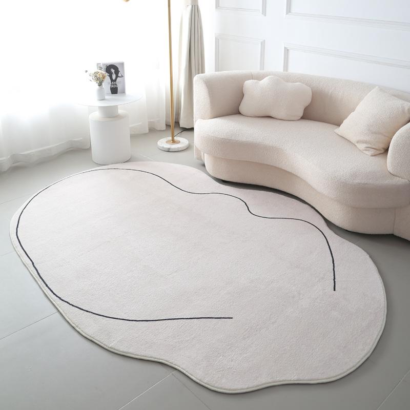 WTEMPO Необычный ковер для гостиной, напольный коврик для спальни, светлый роскошный ковер для одежды и головных уборов