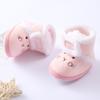 Новая детская обувь 0-1 год Детская обувь осень и зима Мягкая подошва для малышей 3-5-7 лет - Хлопковая обувь для мальчиков и девочек в сентябре