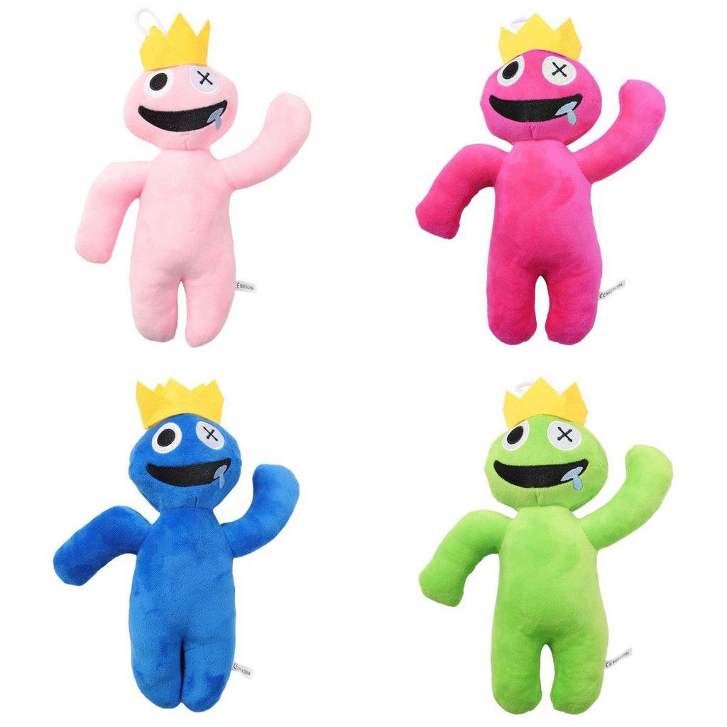 Очаровательные плюшевые игрушки Roblox Rainbow Friends, мультяшная мягкая кукла, детский рождественский подарок