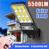 5500LM Ultra Powerful Solar Lamp Wide Range Outdoor Solar LED Lights IP65 Waterproof Lamp With Motion Senosr Street Light Super Bright Wall Light
