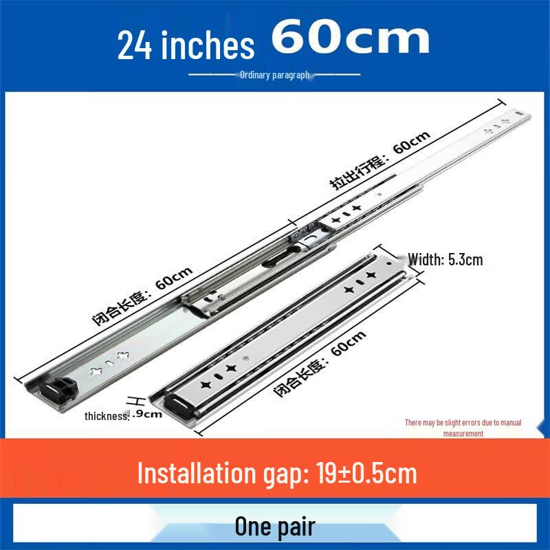 Heavy Duty Industrial Drawer Slides with Lock