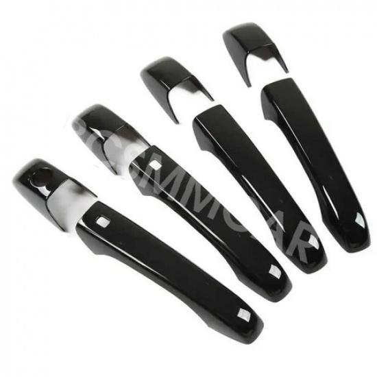 Fit For Chrysler 200 2011-2014 Car Outside Door Handle Covers W/Smart Keyholes